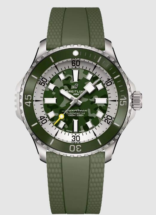 2024 Breitling SuperOcean Automatic 46 Super Diver Titanium Replica Watch E10379D31L1S1